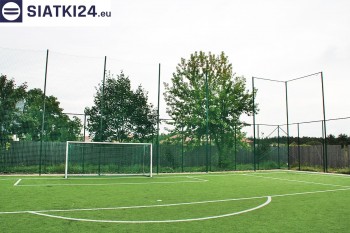 Siatki Złotoryja - Tu zabezpieczysz ogrodzenie boiska w siatki; siatki polipropylenowe na ogrodzenia boisk. dla terenów Złotoryji