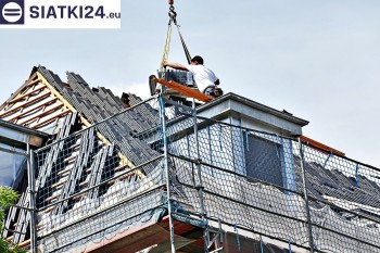 Siatki Złotoryja - Siatka zabezpieczająca na rusztowania; siatki do zabezpieczenia balustrad i całego rusztowania dla terenów Złotoryji